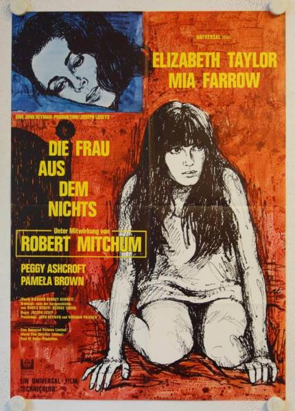 Secret Ceremony original release german movie poster